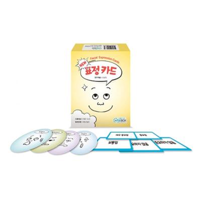 [Hakjisa] NOVO Conjunto de Cartas de Expressão Jogo de Tabuleiro