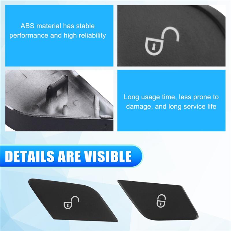 Car Front Right Door Lock Switch Button Car Lock Switch Cover 2059055151 For Mercedes-Benz W205 W447 W213 RHD чёрный