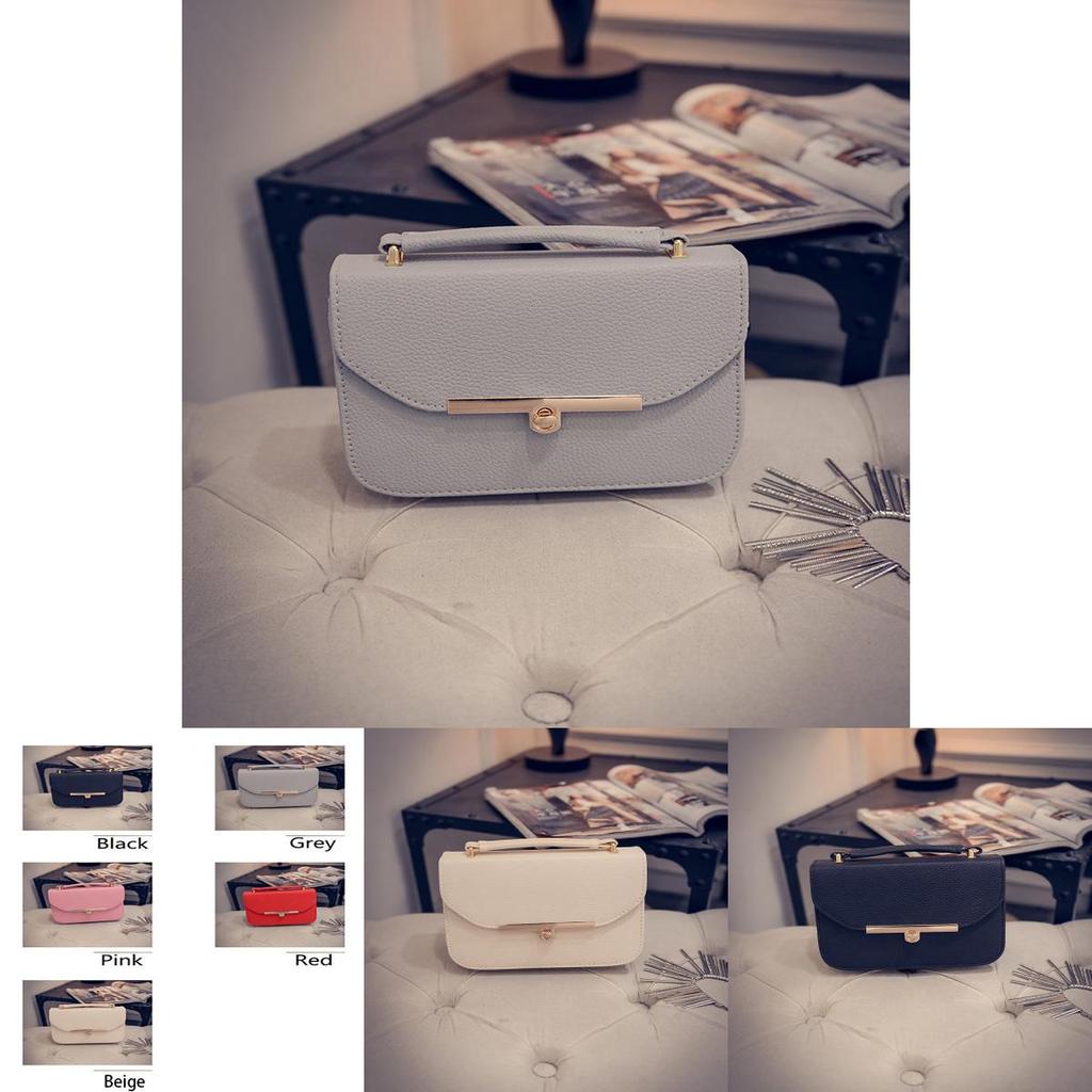 Elegant Pure Color Fashion Women Shoulder Bag Ideal For Shopping Casual And Travel
