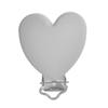 1Pc Baby Silicone Pacifer Clips Pentagram Heart Cloud Shape Metal Clips for DIY Pacifer Chain Jewelry Making Bulk Crafts