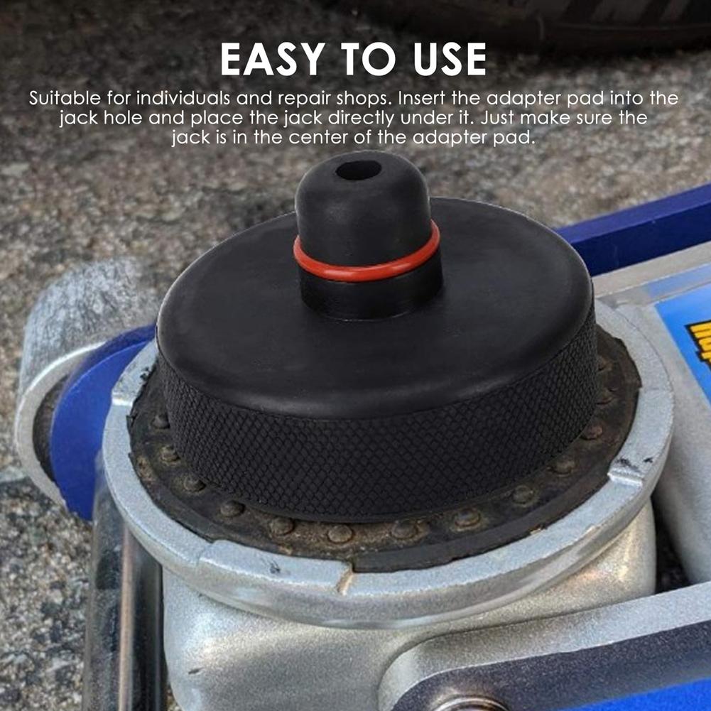 1/4Pcs Car Jacks Rubber Mat Hard-wearing Lifting Jack Soft Pad Jack Shock Absorbing Pad for Tesla Model Y for Tesla Model 3