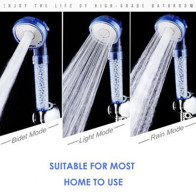 Stone Stream Shower head Eco spa Water Saving Handheld Adjustable High Pressure