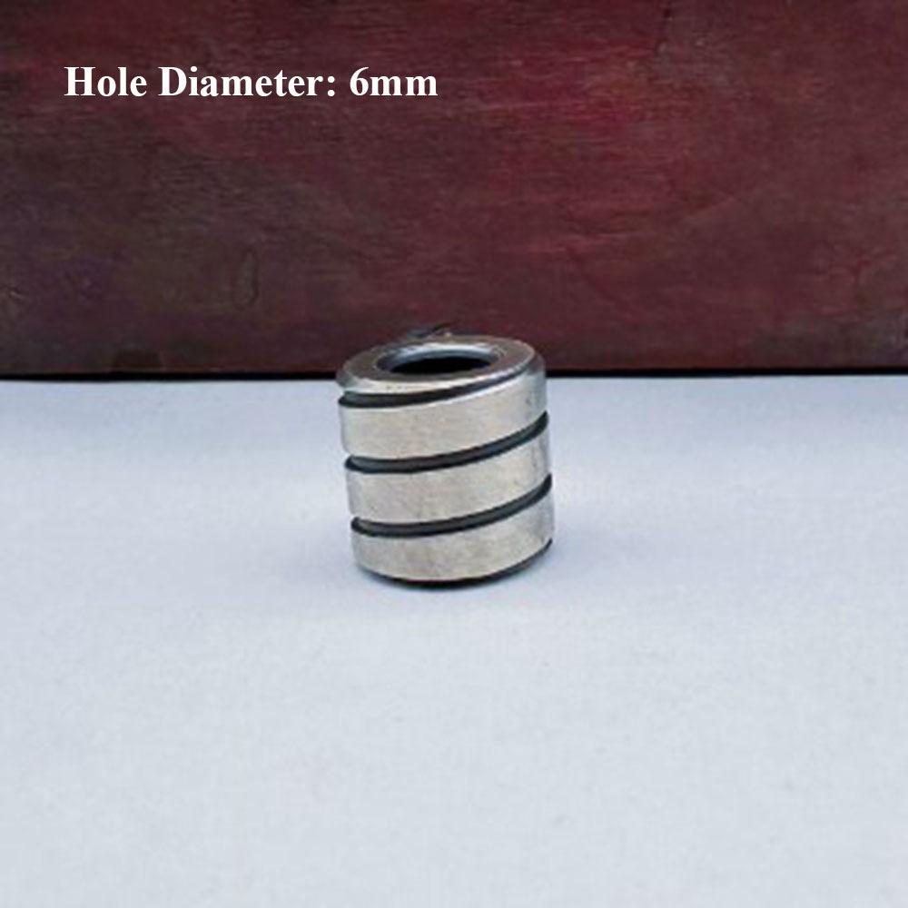 Charms Cylindrical Ring Retro Bead Handmade Paracord Bead  EDC Outdoor Tool