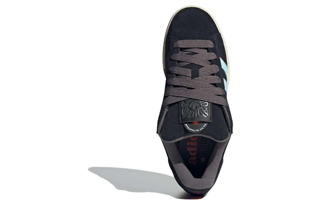 Men's Sneakers Adidas Campus 00s Valentine's Day Black Core Black/Semi Flash Aqua/Cream White