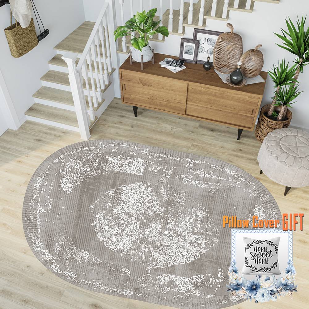 

Mosimoso Home RC1803 Ковер с кожаной подошвой и цифровой печатью