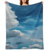 Blue Sky Photography Series Throw Blanket For Decorative Sofa Anime Cute Plaid for Babies Blankets
