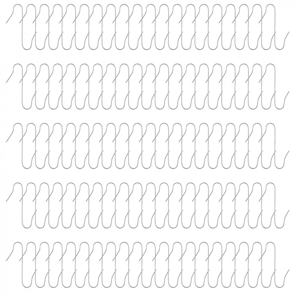 Christmas Tree Ornament Hooks Set of 100 Sturdy Hanging Decoration Wires