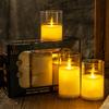 Candela Elettronica Candela Simulazione Oscillazione Telecomando Luce Candela Elettronica Decorazione Matrimonio Festa Atmosfera Luce Notturna