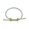 Unisex verstellbares Stahlseil-Armband mit Titan-Verschluss Stilvolles Armband Minimalistischer Partner-Schmuck für Männer Frauen