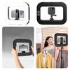 Portable Handheld Ring Light - Rechargeable Selfie & Live Streaming Light, Desktop Photography Light for Mobile
