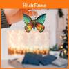 Serie Mariposa Accesorios Decoración Interior de Coche Adorno para Árbol de Navidad en Acrílico