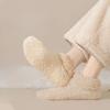 Winter Coral Velvet Women Socks Plush Thicken Warm Indoor Floor Socks Lamb Velvet Plus Fashion Versatile Home Sleeping Socks New