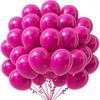 Hot Pink Balloons 12/10inch Baby Pink Latex Balloon Royal Blue Red Green Globos Baby Shower Birthday Party Christmas Decorations