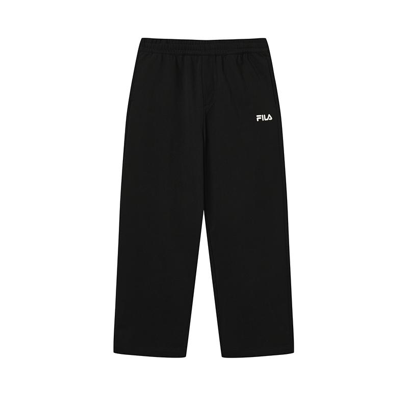 FILA Original Classic Versatile Comfortable Casual Pants Men bottoms Black F61M629603FBK S