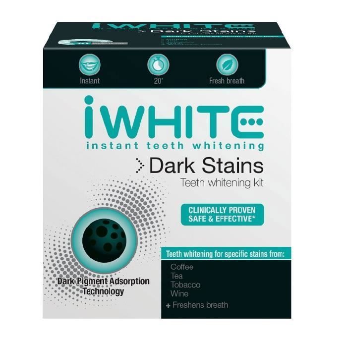 I-dents blanches instantanées blanchissant Kit - taches sombres 10 Plateaux KIT DE DEBOSSELAGE