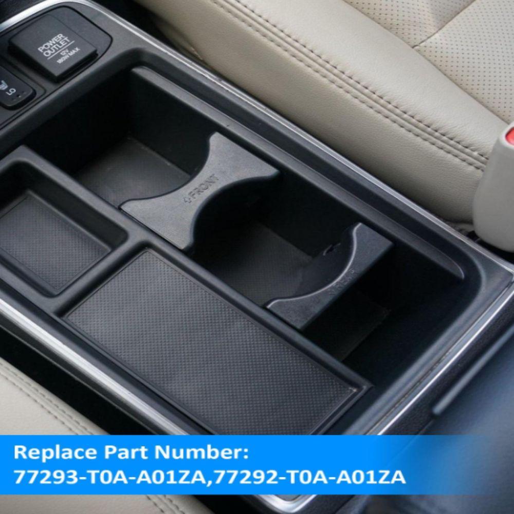 3.34*3.3inch Cup Holder Insert Plastic 77292-T0A-A01ZA For Honda CRV CR-V 2015-2016