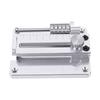 Leather Strap Cutter 80mm Adjustable Leather Cutting Tool with Scale Ruler for Belts Watchbands
