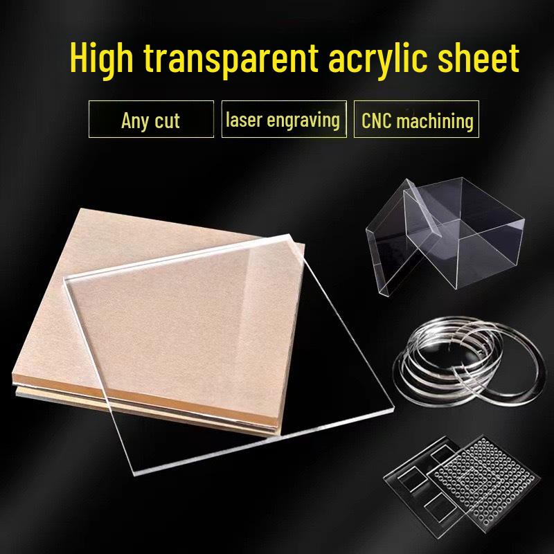 

High-Transparency Acrylic Plate for Laser Engraving and UV Printing Default selection
