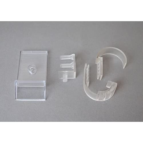 [MT] Wristwatch/Smartwatch Display Stand, Transparent (Adjustable Type), 1 Piece (WCS-01)_F1