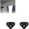 2 Pack Sun Visor Mount Clip Compatible with Subaru Forester Impreza | Repair Bracket, Driver or Passenger Side, Pivot Mount, Compatible with