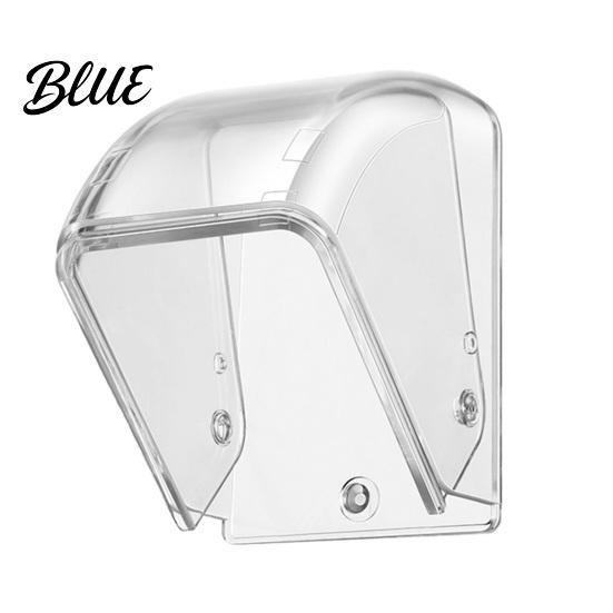 Wireless Doorbell Housing Weatherproof Cover Transparent Rain Shield for Home Security Accessory Outdoor Waterproof Protective Case Wall Mounted
