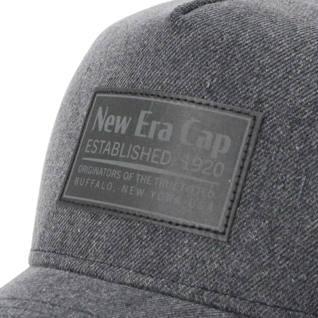 New Era Mesh Free Size 940AFTR DENIM LOGO SNAP LP GRA Cap, Denim, Black,