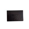 PRADA Sacosh Triangular plate Nylon Shoulder Bag black Nylon Used