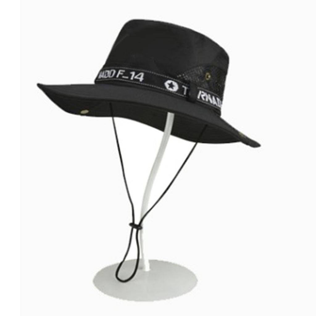 Men s Fisherman Hat Summer Outdoor Fishing Sunscreen Face Cover UV Protection Big Brim Black
