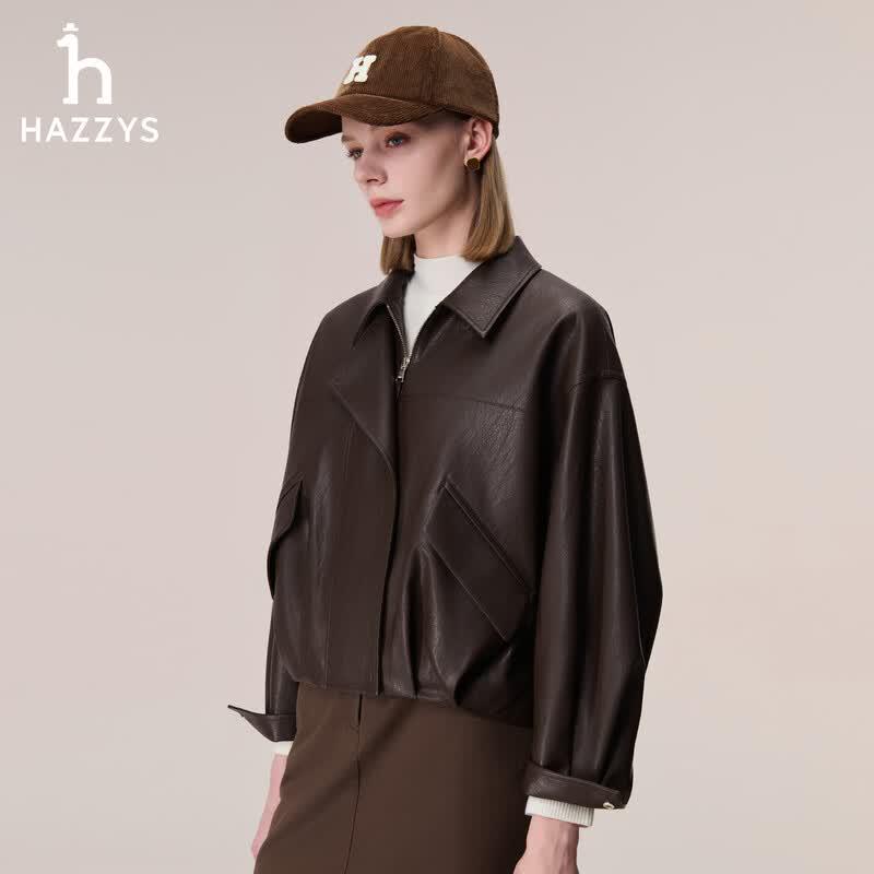 HAZZYS Women's PHIZ Drop-Shoulder Casual Jacket