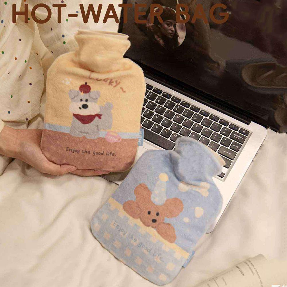 Removable Fur Cover Hand Warmer Hot Compress Heat Pack Kawaii Hot Water Bag Menstrual Cramps