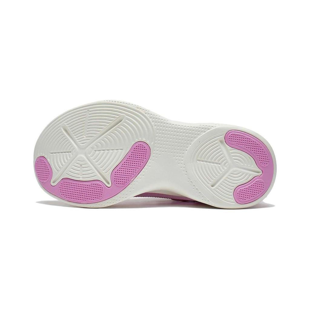 Li Ning Kids Non-Slip Wear-Resistant Casual Shoes Kids Shoes Pink Purple YKNT058-2
