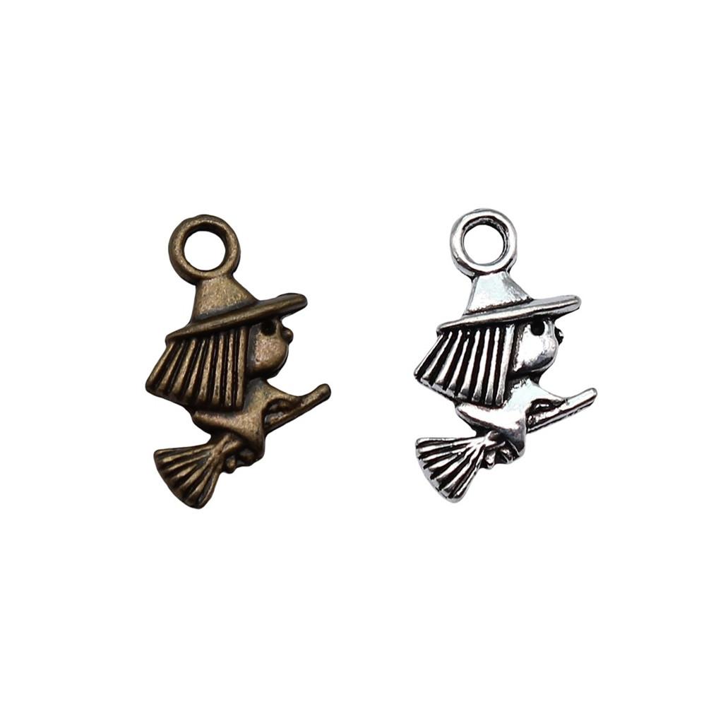 Halloween Day Charms Antique Alloy Magic Pendants For Dentist Themed Jewelry Making