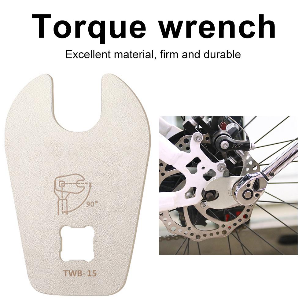 

Steel Bicycle Torque Wrench Repair Tools Metal Bike Crowfoot Pedal Wrench Maintenance Accessories Portable for 3/8 Inch Adapter China Mainland