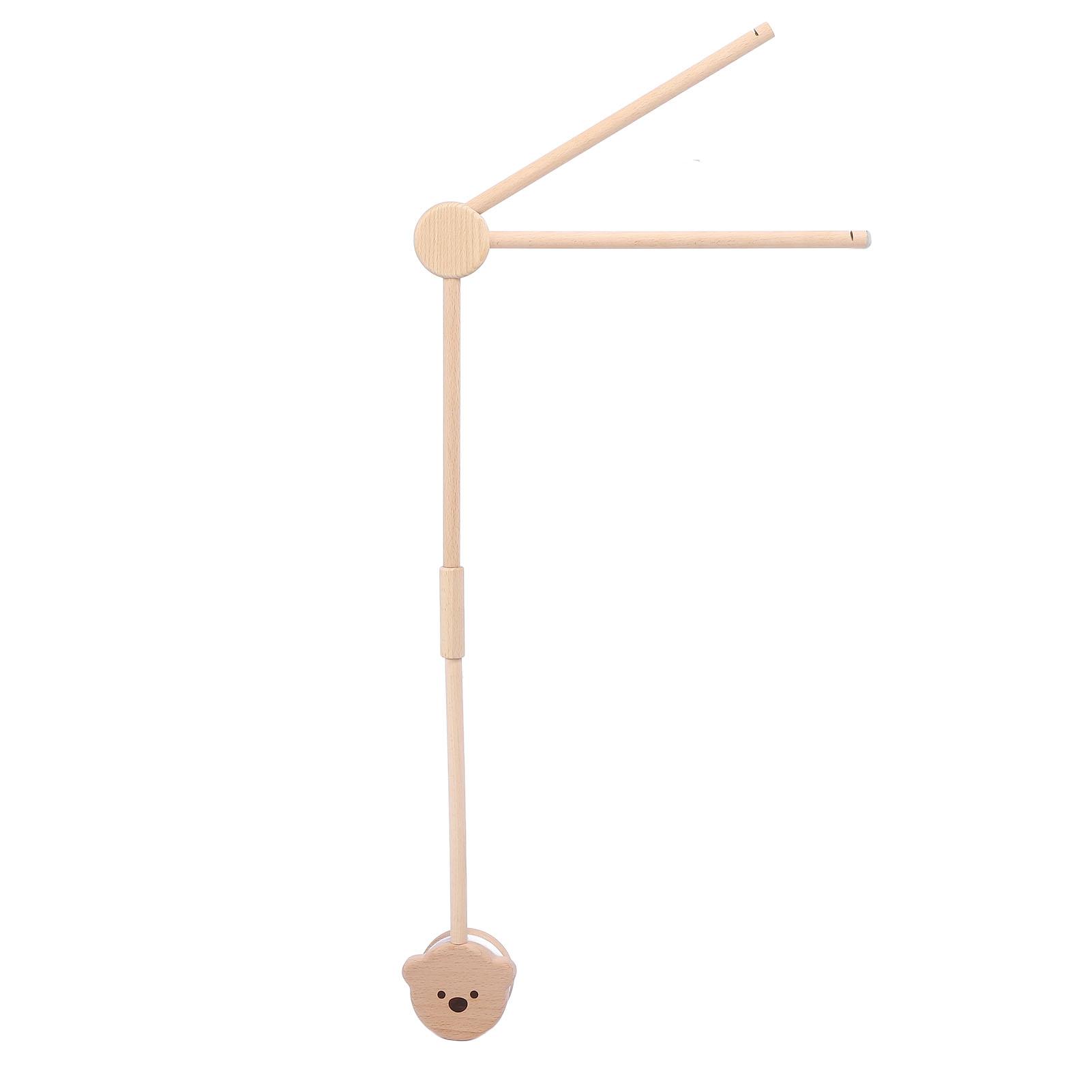 

Детская кроватка Мобильный кронштейн Деревянный держатель Мобильное подвесное крепление Гендерно-нейтральный материал