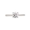 Pandora Sparkling Solitaire 925 Silver Ring Women's Silver 190052C01