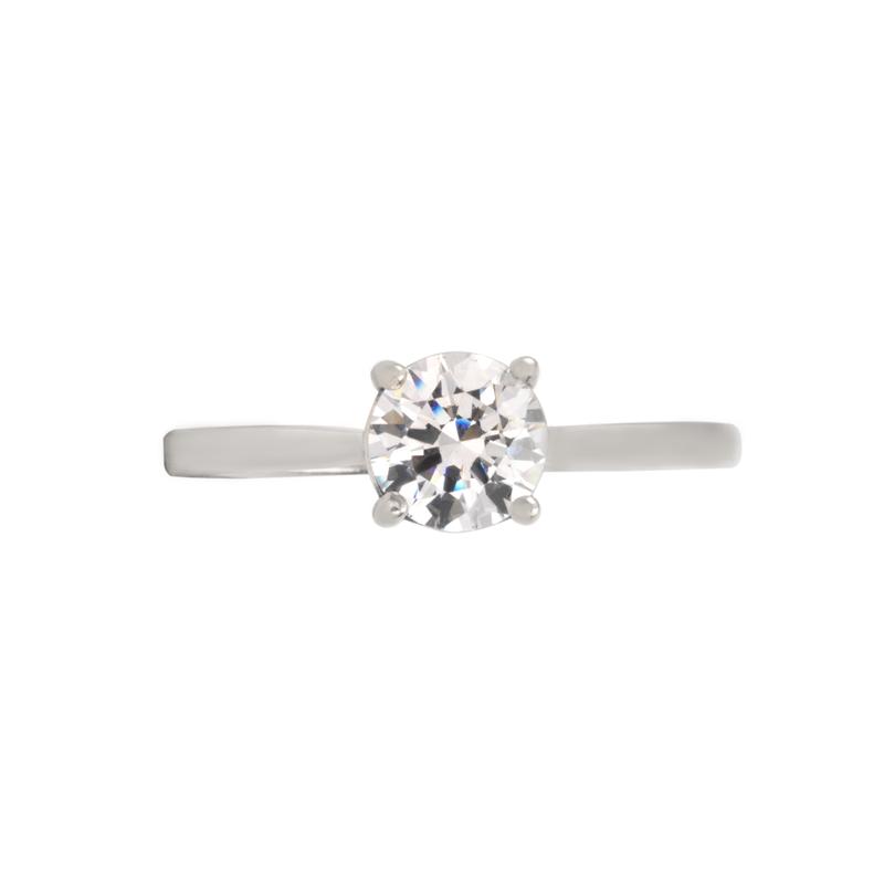Pandora Sparkling Solitaire 925 Silver Ring Women's Silver 190052C01