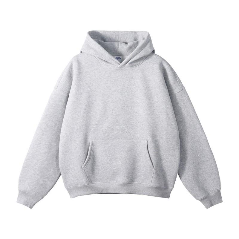 Unisex Oversized Hoodie met Fleecevoering Heren Dames Warm Casual Sportkleding Herfst