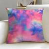 Tie Dye Pattern Cushion Cover Soft & Easy-Wash Pillow Case – Versatile For Couch, Bed, Travel And Office
