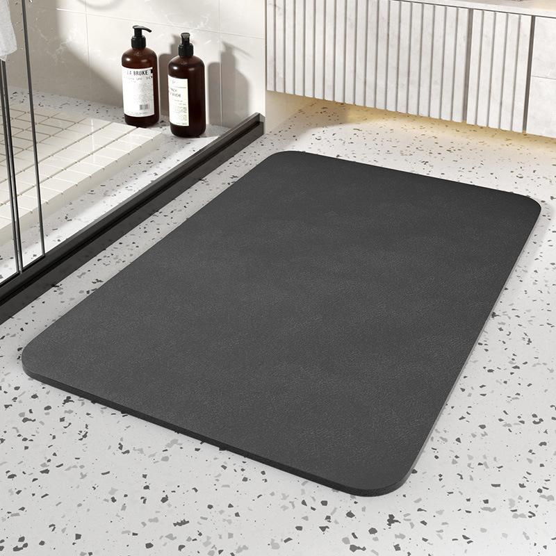 Modern Simple Toilet Absorbent Quick Dry Dirty Mat Bathroom Door Non-slip Wear-resistant Diatom Mud Mat