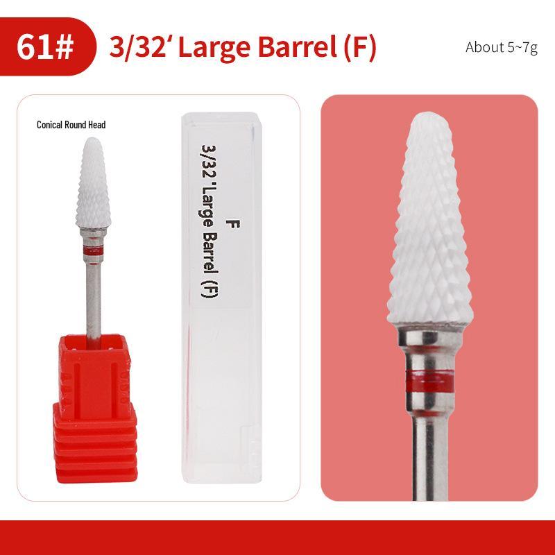Ceramic Nail Drill Bit for Nail Art & Gel Polish Removal