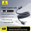 Baseus Magnetic Braided 100W PD Type-C Fast Charging Cable