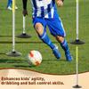 Soccer Training Poles Obstacle Bar Football Aid Training Accessory Professional Speed Training Poles Football Sign Pole