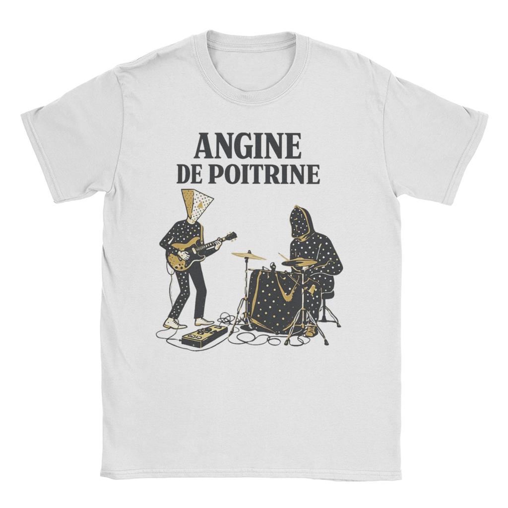 Cotton Tshirt Fashion Top Tshirt Angie De Poitrine Rock Band Accessories Unisexs And Unisexs Tshirt