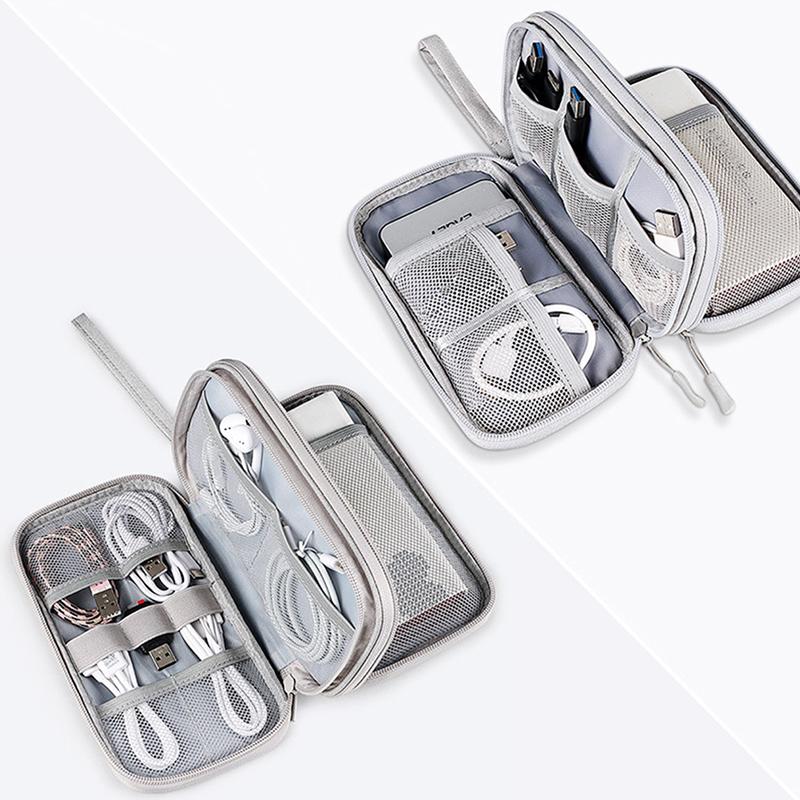 Travel Cable Organizer Bag Pouch Electronic Carry Case Waterproof  Storage Bag