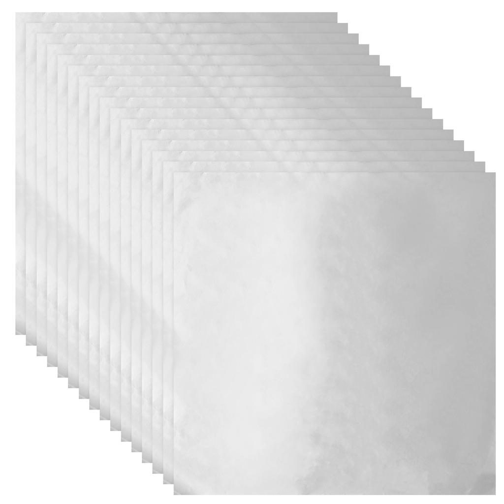 100 Pcs Aluminum Foil Candy Wrapper Tin Paper for Ice Cubes Packing BBQ Baby Safe to Use Perfect for Home Kitchen