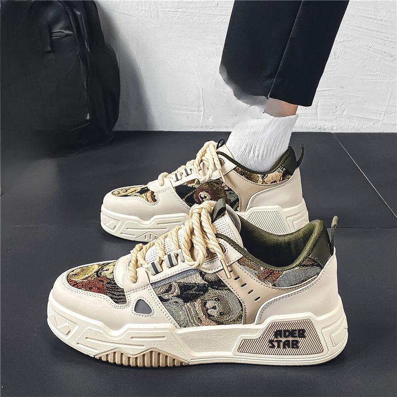 

Универсальные повседневные туфли для сноуборда, спортивные парусиновые туфли на толстой подошве с высокой посадкой 44