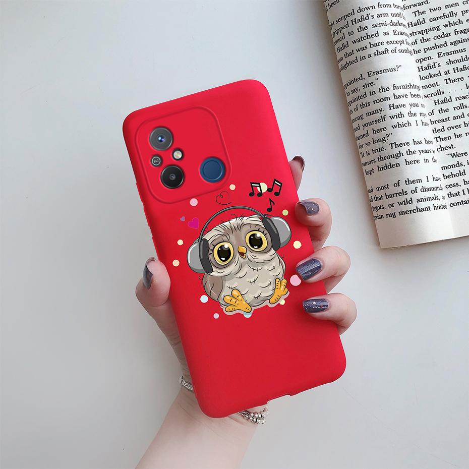 For Xiaomi Redmi 12C Case Cute Love Heart Phone Case Bumper Back Shockproof Soft TPU Cover For Redmi 12C 12 C Case Fundas 6.71''