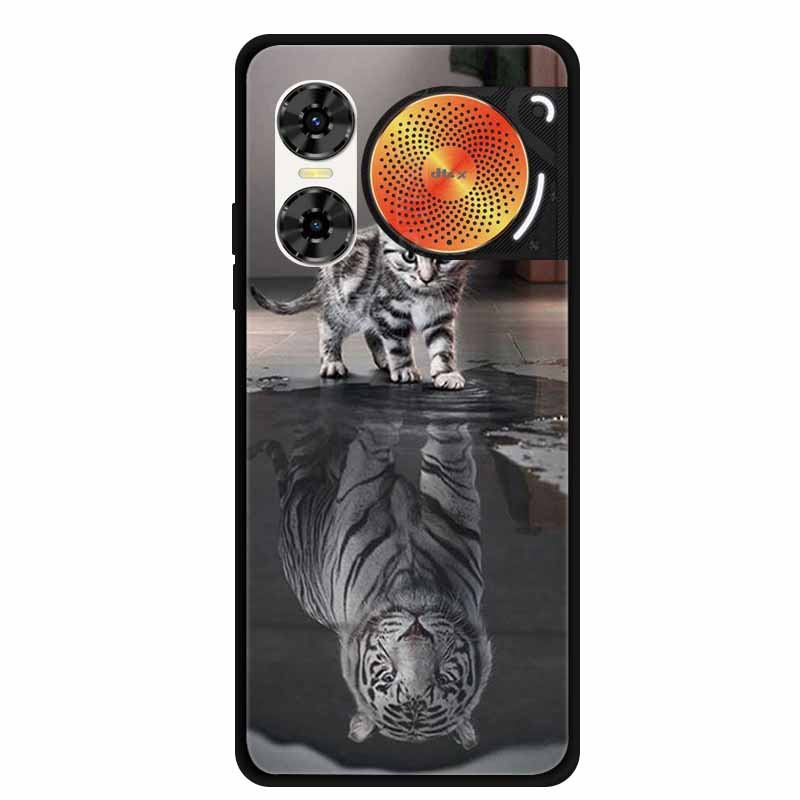 Per ZTE Nubia Music 2 Custodia Animali Morbido TPU Silicone Cover Posteriore Custodie per Nubia Music 2 Tappo Protettivo Capa Nubia Music 2 Cool Coque