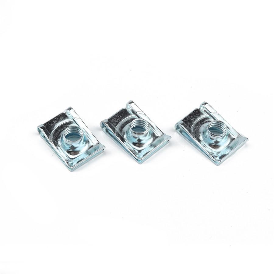 60PCS M8 Stainless Steel Car Fairing Bodywork Panel U Clip Fastener Assorted Kit