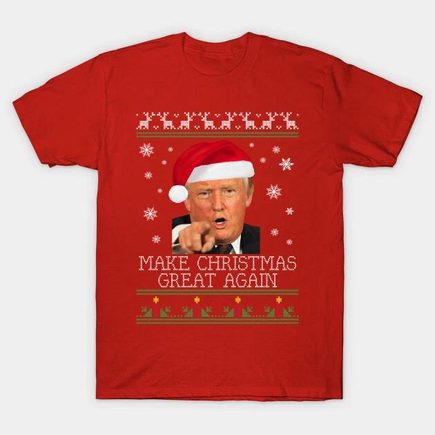 

Donald trump Christmas xmas secret Santa funny fume movie novelty gift t shirt XL